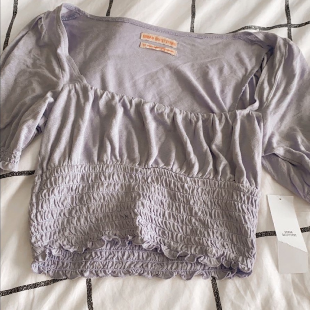 ✰purple urban outfitters top